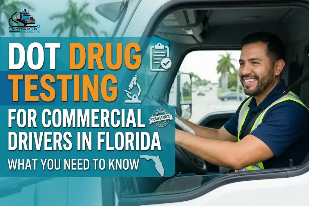 DOT Drug Testing Florida CDL